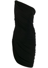 Norma Kamali ruched cocktail dress