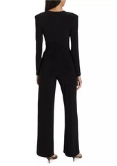 Norma Kamali Shirred Waist Jumpsuit