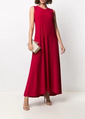 Norma Kamali sleeveless long swing dress