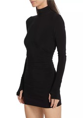 Norma Kamali Turtleneck Pickleball Dress