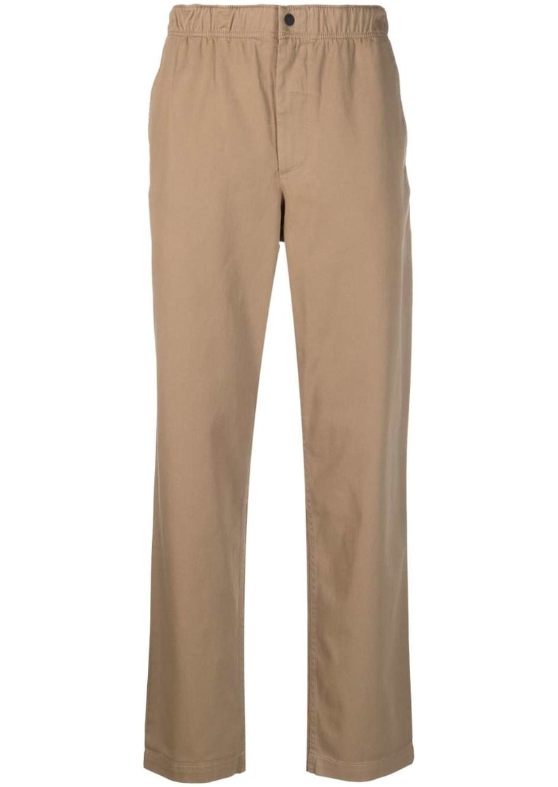 Norse Projects mid-rise straight-leg trousers