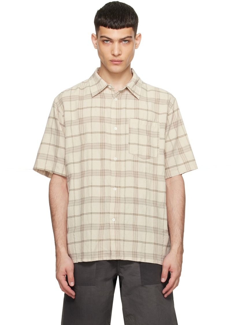 NORSE PROJECTS Beige Ivan Shirt