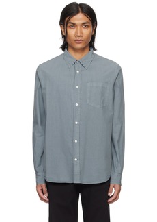 NORSE PROJECTS Blue Osvald Shirt