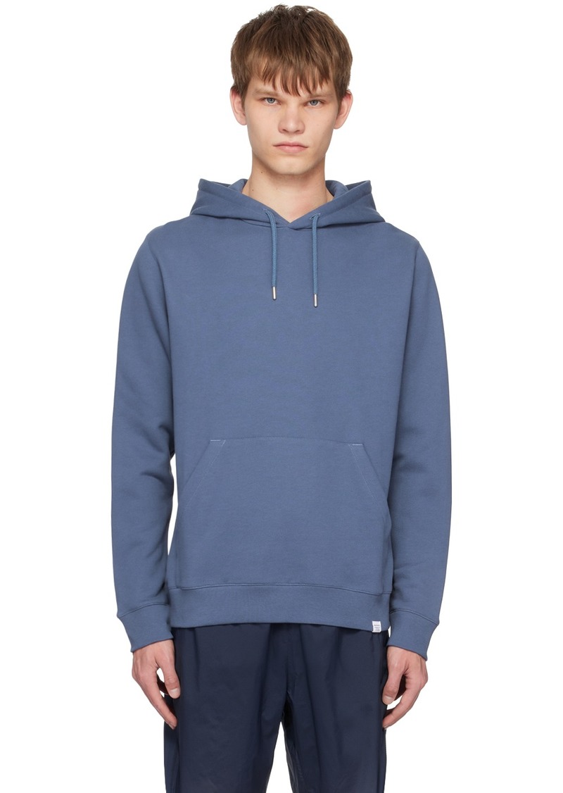 NORSE PROJECTS Blue Vagn Hoodie
