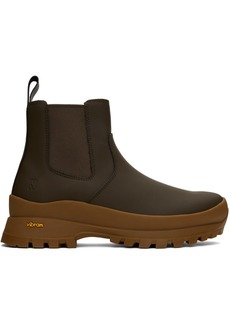NORSE PROJECTS Brown Chelsea Boots