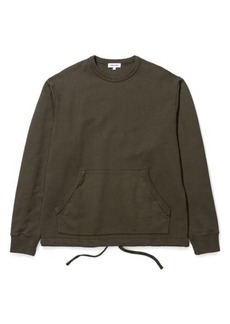 Norse Projects Fraser Tab Series Crewneck Sweatshirt in Ivy Green at Nordstrom