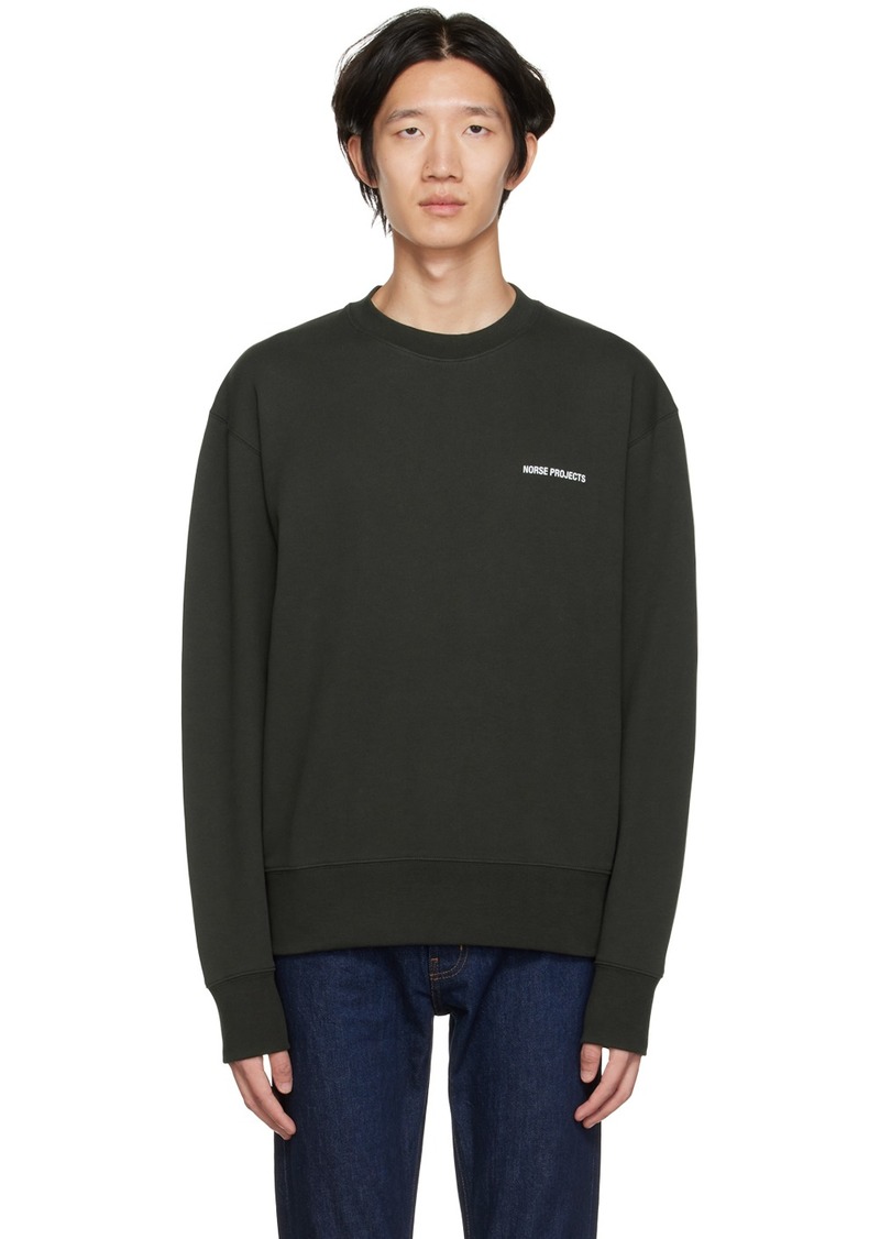 NORSE PROJECTS Khaki Arne Sweatshirt