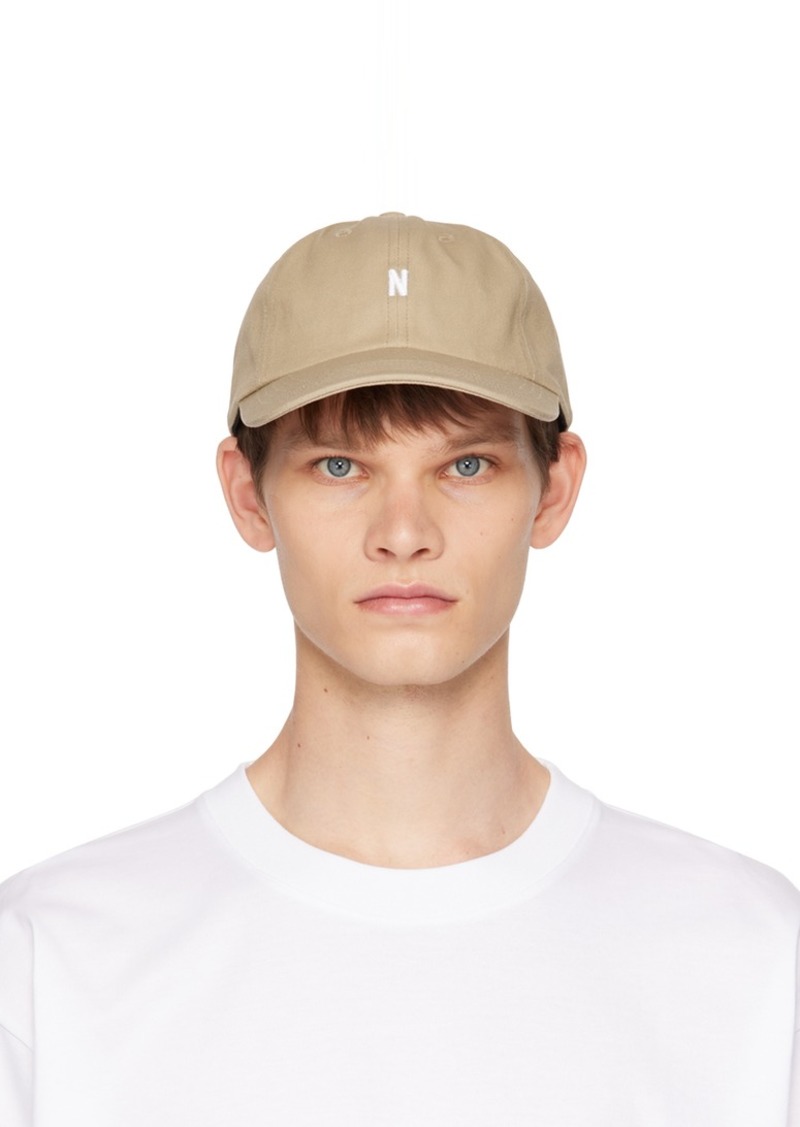 NORSE PROJECTS Khaki Twill Sports Cap