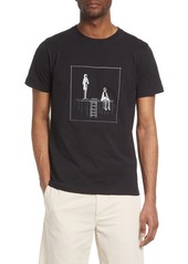 Norse Projects Niels Norse x Daniel Frost Men's Sun Organic Cotton Graphic Tee in Black at Nordstrom