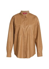 n:Philanthropy Monte Vegan-Leather Shirt