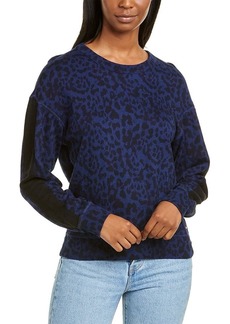 n:Philanthropy n: PHILANTHROPY Women's Azure Casual Long Sleeve Crew Neck Pullover Sweatshirt  XS