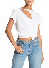 n:PHILANTHROPY Dash Deconstructed T-Shirt in White at Nordstrom