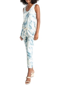 n:Philanthropy Womens Tie Dye Scoop Neck Jumpsuit