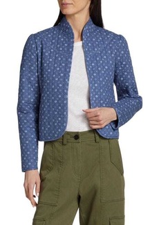 NSF Daisy Cropped Quilted Jacket