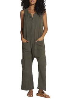 NSF Jordy Oversized Sack Jumpsuit In Army