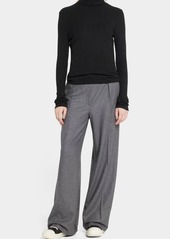 NSF Clothing Lani Long-Sleeve Slim-Fit Turtleneck Knit Top