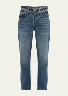 NSF Clothing Nori 5-Pocket Slouchy Straight-Leg Denim Jeans