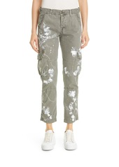 NSF Clothing Basquiat Paint Splatter Cargo Pants in Army Housepaint at Nordstrom
