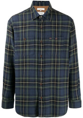 Nudie Jeans checked cotton shirt