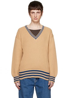 Nudie Jeans Beige Stoffe Sweater
