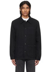 Nudie Jeans Black Barney Jacket