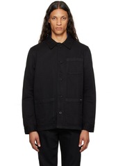 Nudie Jeans Black Barney Jacket