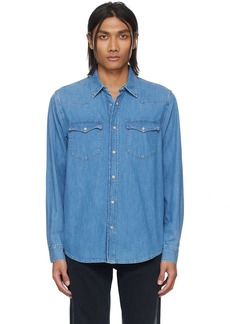 Nudie Jeans Blue George Denim Shirt