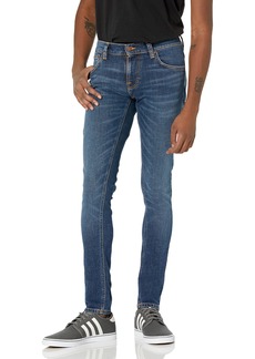 Nudie Jeans Men's Tight Terry Mid Blue Orange 28/34