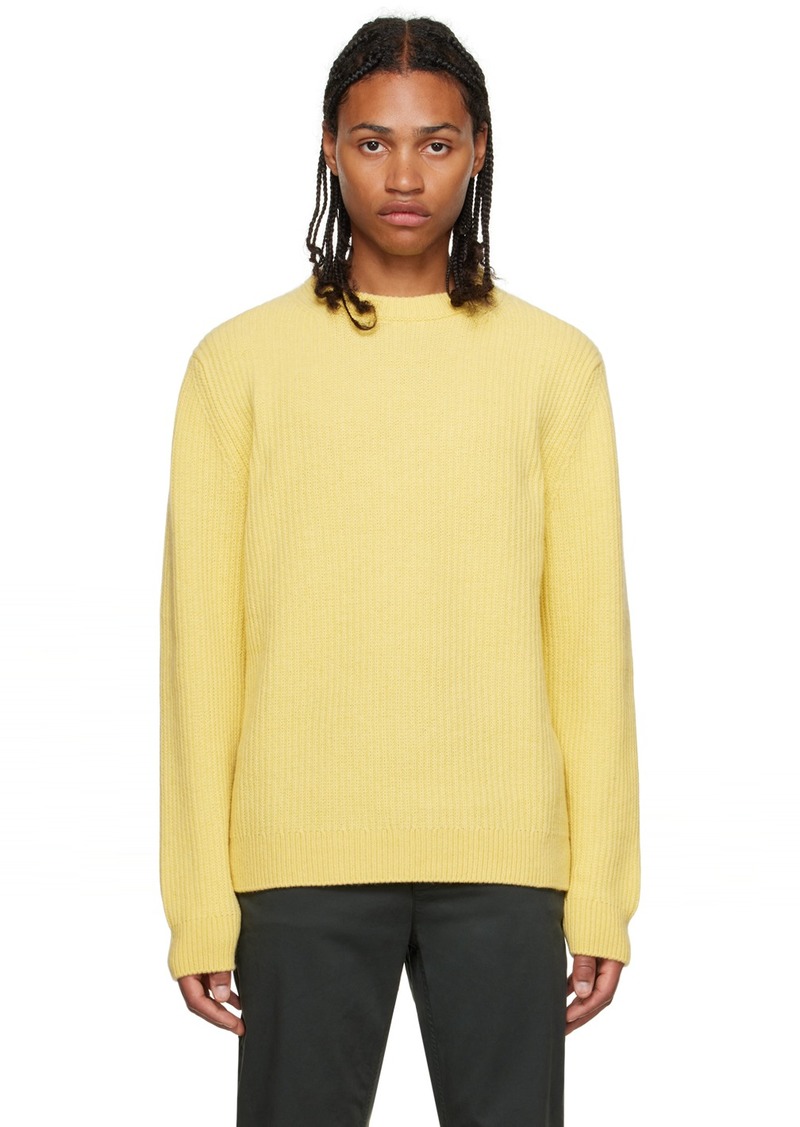 Nudie Jeans Yellow August Sweater