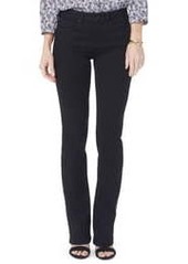 NYDJ Barbara High Waist Stretch Bootcut Jeans in Black at Nordstrom