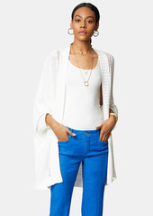 NYDJ Cape Cardigan Sweater - Optic White - S/M - Also in: L/XL