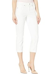 NYDJ Chloe Capri Jeans in Optic White