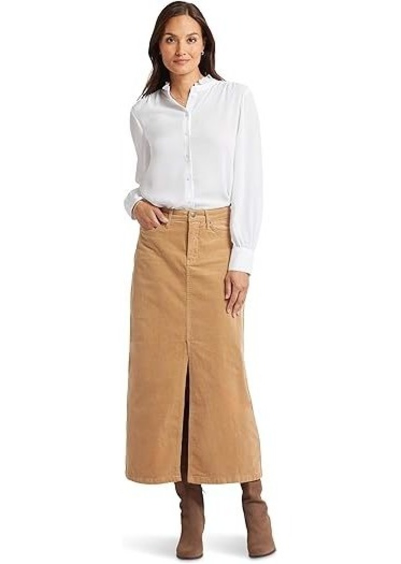 NYDJ High-Rise Long Skirt