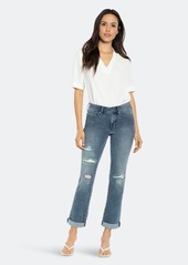 NYDJ Marilyn Straight Ankle Jeans - Clean Monet - 18