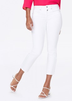 NYDJ Marilyn Straight Ankle Jeans - Optic White - 10 - Also in: 14, 18, 2, 4, 8, 6, 16, 12