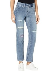 NYDJ Marilyn Straight Ankle Jeans in Clean Monet