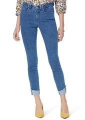 NYDJ Ami Chewed Hem Ankle Skinny Jeans in Tranquil at Nordstrom