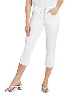 Nydj Ami High Rise Skinny Capri Jeans in Optic White