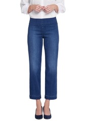 NYDJ Bailey Pull-On Relaxed Straight Leg Jeans