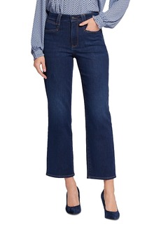 Nydj Bailey Relaxed High Rise Straight Leg Ankle Jeans in Palace