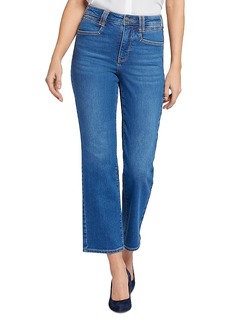 Nydj Bailey Relaxed Straight Ankle Jeans in Rockford