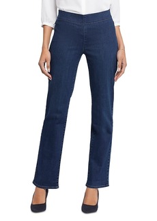 Nydj Bailey Relaxed Straight Pull On Jeans