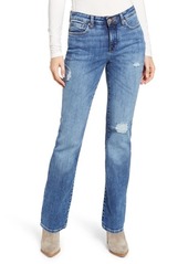 NYDJ Barbara Distressed Bootcut Jeans in Fortune at Nordstrom