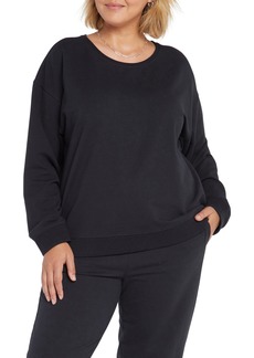 NYDJ Basic Sweatshirt in Black at Nordstrom Rack