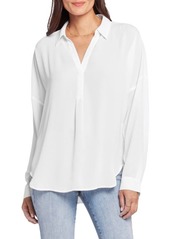 NYDJ Becky Recycled Polyester Georgette Blouse