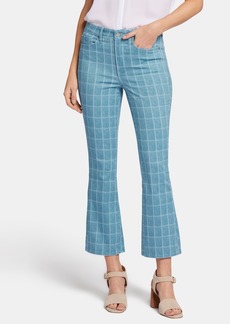NYDJ Billie High Waist Ankle Bootcut Jeans in Pebble Beach Plaid at Nordstrom Rack
