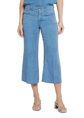 Nydj Brigitte High Rise Wide Leg Capri Jeans in Marine