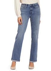 NYDJ Cuffed Relaxed Straight Leg Jeans