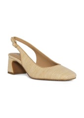 NYDJ Faelynn Raffia Slingback Pump