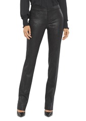 NYDJ Faux Leather Slim Trousers